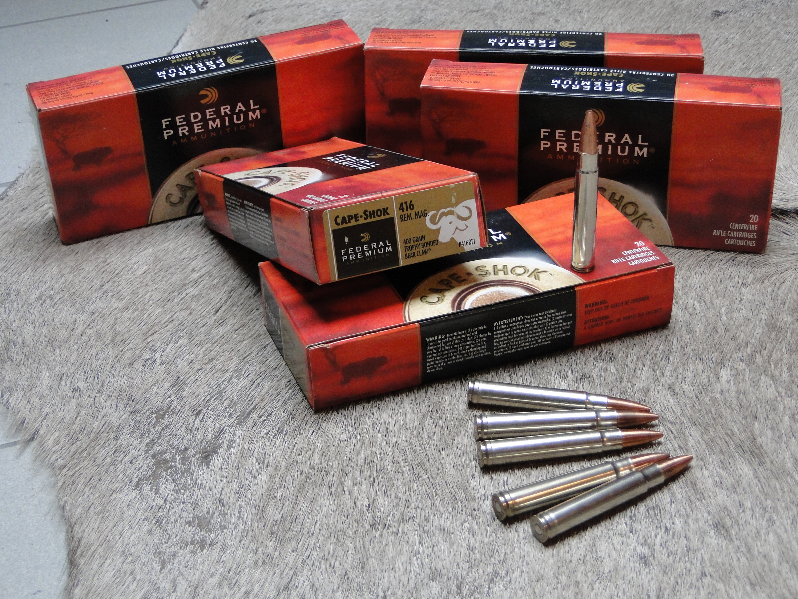 Diese Munition erbrachte hervorragende Resultate, auch in Südafrika auf sehr starkes Wild